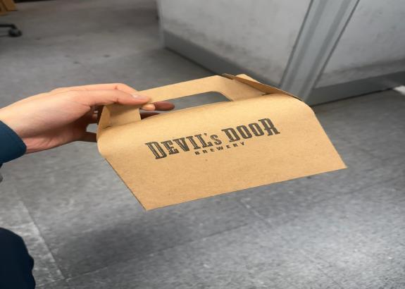 데빌스도어브루어리 감자튀김 음식