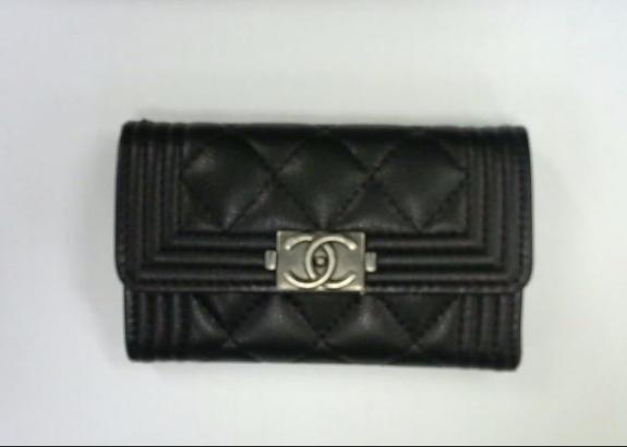 샤넬 검정색 여성지갑