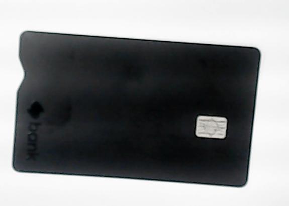 토스뱅크카드(앞면 검정/ 뒷면 핑크)