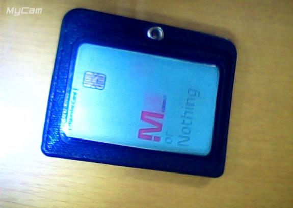 파란색 카드지갑