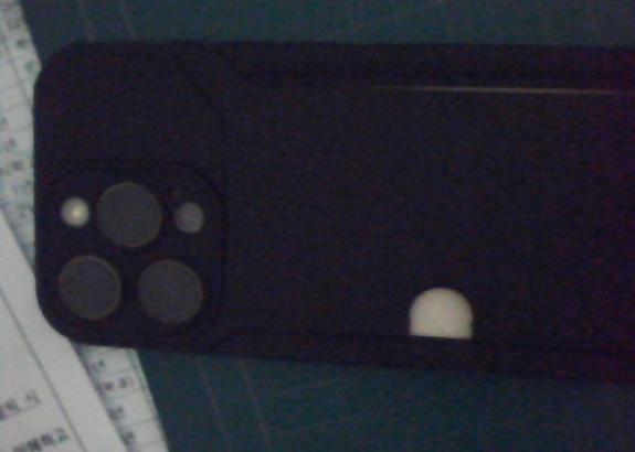 핑크색 아이폰(검정 케이스)