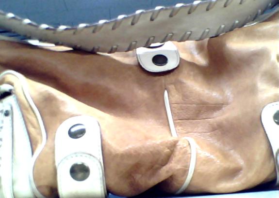 카멜색 가죽가방